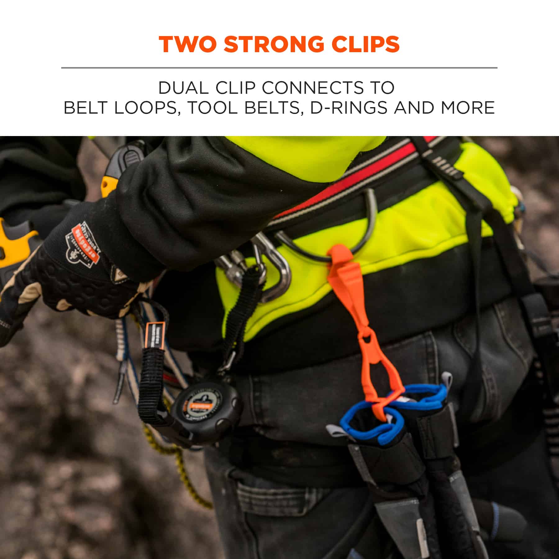Glove Clip - Dual Clip Mount - Glove Clips
